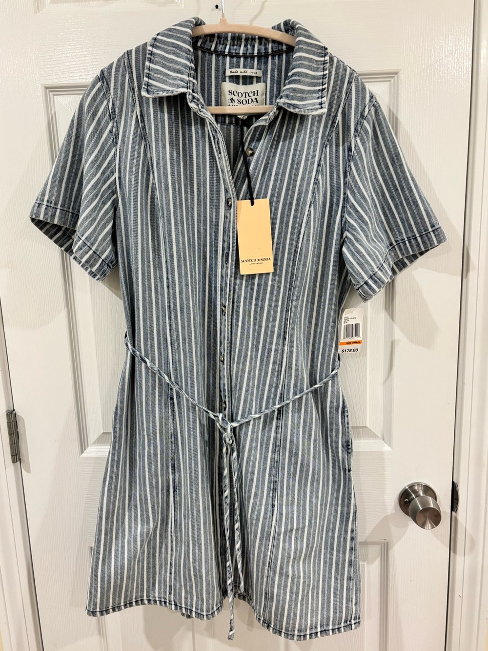 Scotch & Soda Easy Stripe Dress S